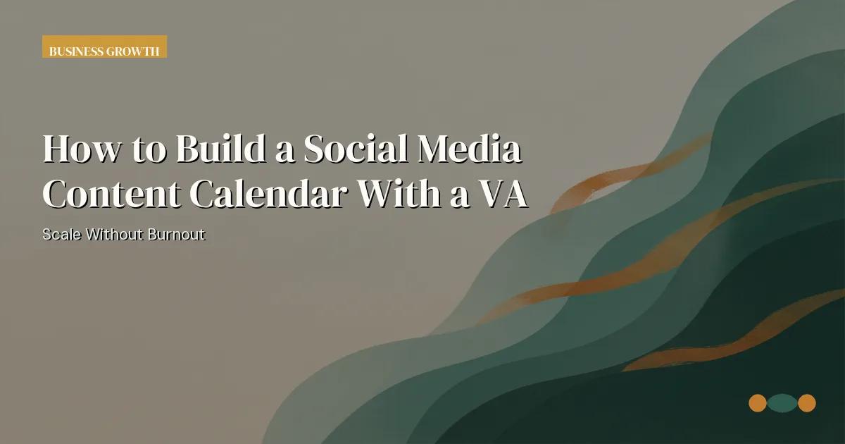 Branded editorial graphic with the headline: Track Social Media Asset Rights and Expiration With a Virtual Assistant