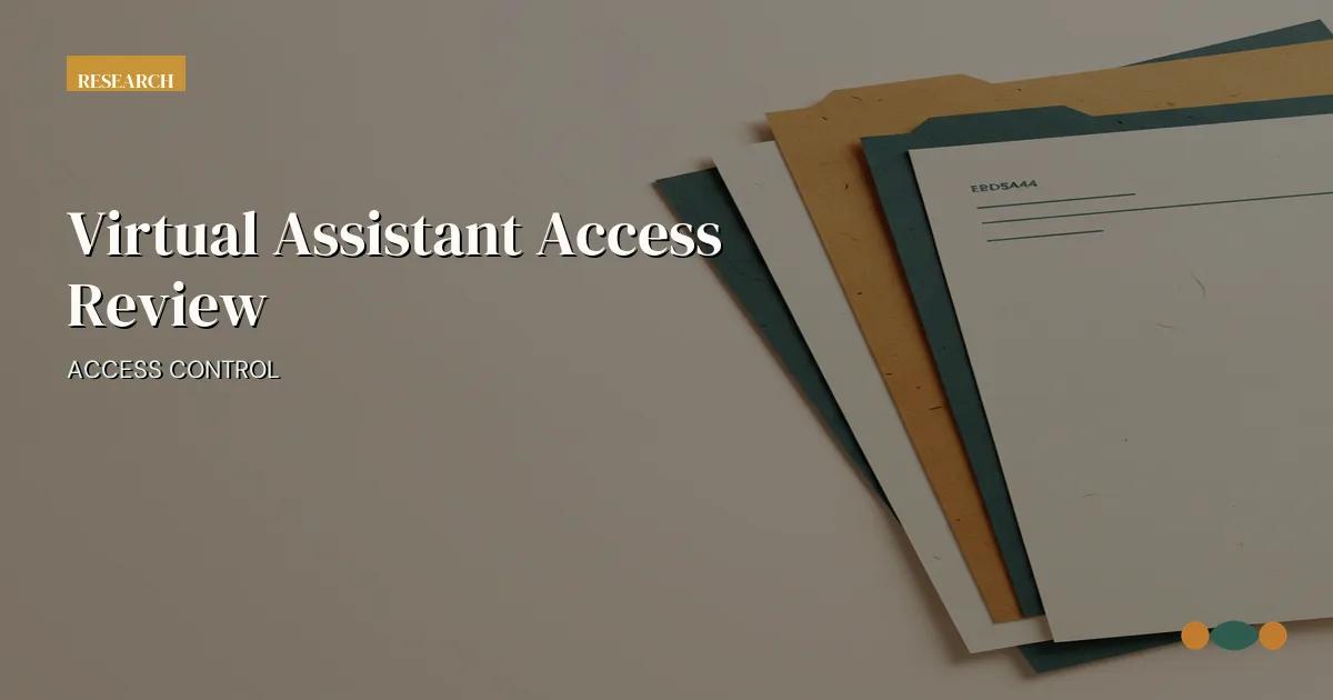Branded editorial graphic with the headline: Reconcile Software License Seats With a Virtual Assistant