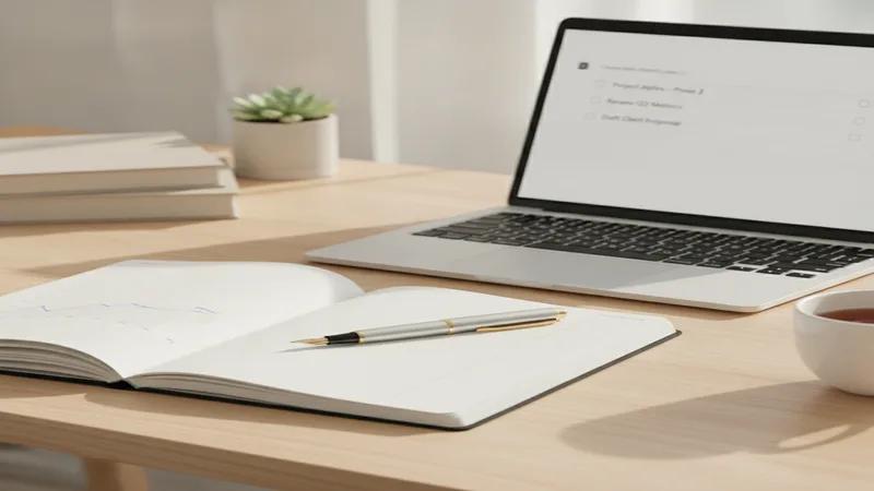 Professional workspace relevant to the topic of this article