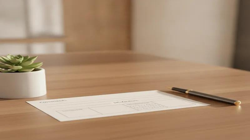 Professional workspace relevant to the topic of this article