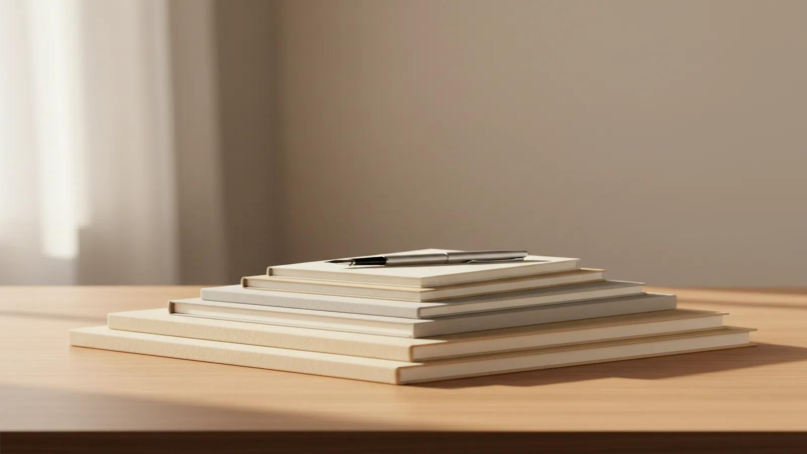 A clean professional workspace with natural light
